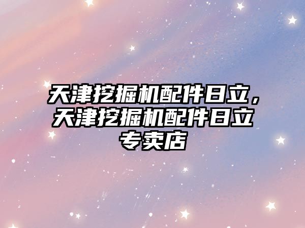 天津挖掘機(jī)配件日立，天津挖掘機(jī)配件日立專賣店