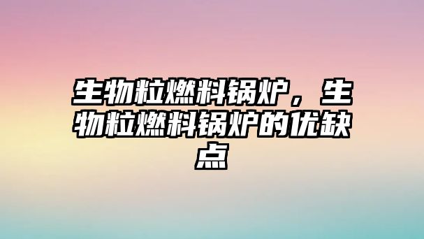 生物粒燃料鍋爐，生物粒燃料鍋爐的優(yōu)缺點