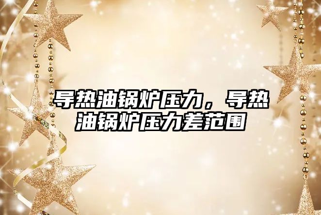 導(dǎo)熱油鍋爐壓力，導(dǎo)熱油鍋爐壓力差范圍
