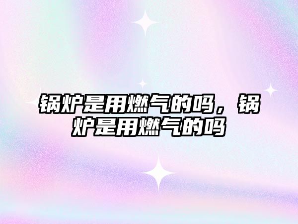 鍋爐是用燃?xì)獾膯?，鍋爐是用燃?xì)獾膯? class=