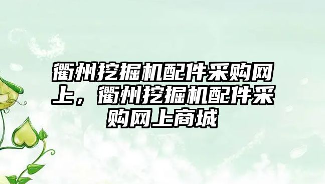 衢州挖掘機配件采購網(wǎng)上，衢州挖掘機配件采購網(wǎng)上商城