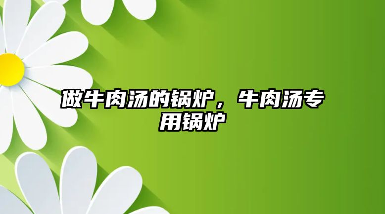 做牛肉湯的鍋爐，牛肉湯專(zhuān)用鍋爐