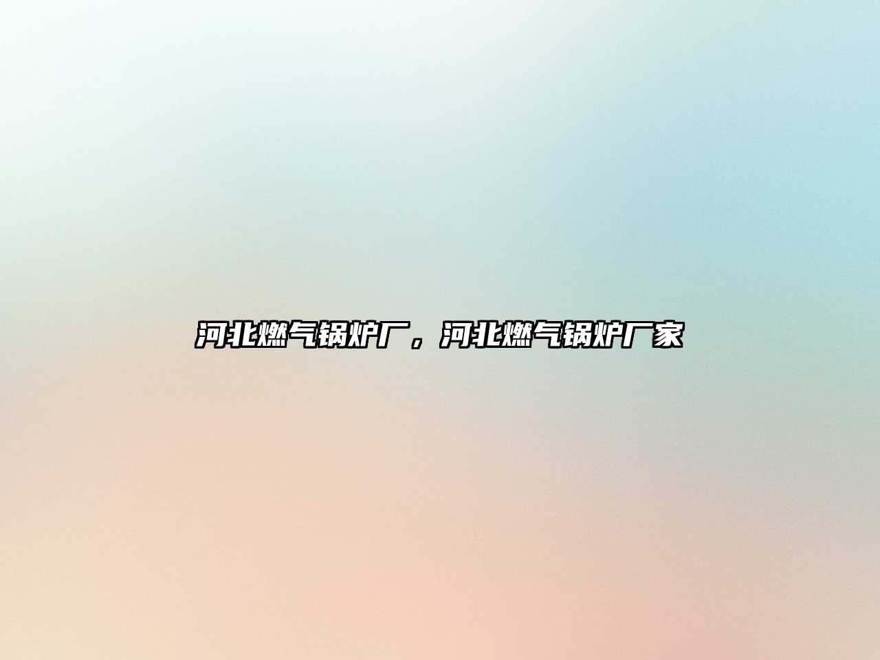 河北燃氣鍋爐廠，河北燃氣鍋爐廠家