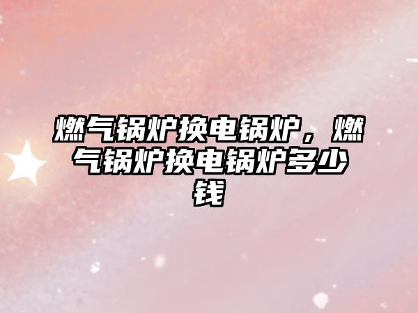 燃?xì)忮仩t換電鍋爐，燃?xì)忮仩t換電鍋爐多少錢