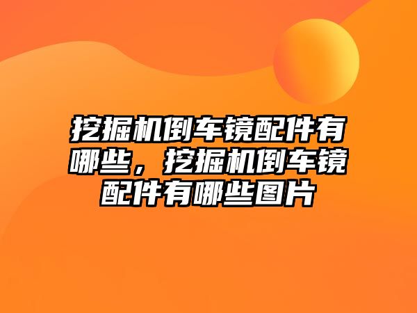挖掘機(jī)倒車鏡配件有哪些，挖掘機(jī)倒車鏡配件有哪些圖片