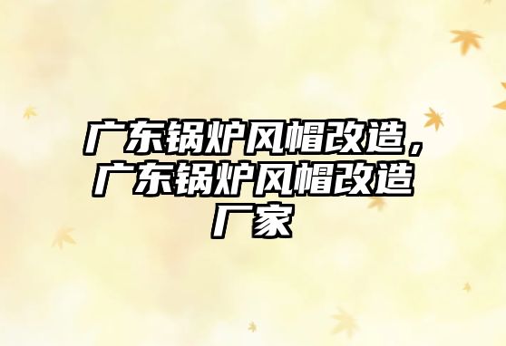 廣東鍋爐風(fēng)帽改造，廣東鍋爐風(fēng)帽改造廠家