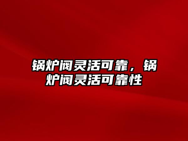 鍋爐閥靈活可靠，鍋爐閥靈活可靠性